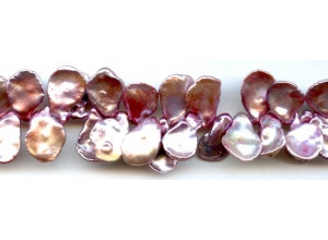 Freshwater Pearl Drop 18mm Keshi Petal