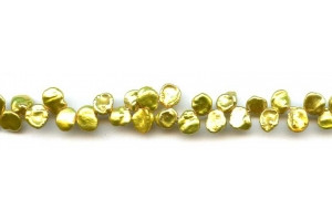 Freshwater Pearl Drop 8mm Keshi Petal