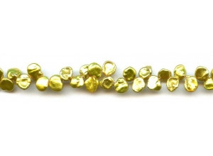 Freshwater Pearl Drop 8mm Keshi Petal