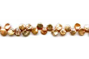 Freshwater Pearl Drop 8-9x Keshi Petal