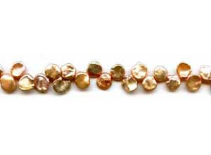 Freshwater Pearl Drop 8-9x Keshi Petal