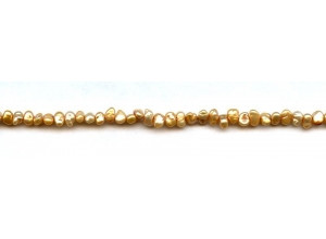 Freshwater Pearl Keshi 4mm Side-drilled Keshi