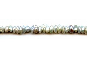 Freshwater Pearl Keshi 10mm Center-drilled