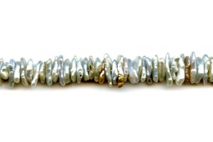 Freshwater Pearl Keshi 10-18x Center-drilled