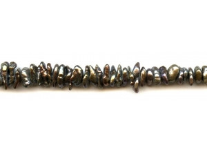 Freshwater Pearl Keshi 10-12mm Center-drilled Keshi