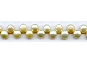 Freshwater Pearl Drop 10mm Button