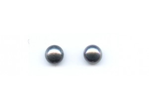 Freshwater Pearl 10.5-11mm Half-drilled Button Pair