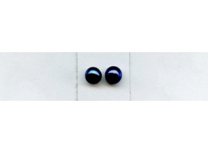 Freshwater Pearl 8-8.5mm Half-drilled Button Pair