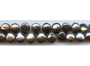 Freshwater Pearl Drop 10mm Pear Coin