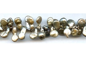 Freshwater Pearl Drop 8-9mm Coin Drop