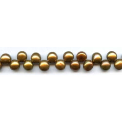 Freshwater Pearl Drop 9mm Button Drop