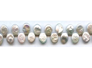 Freshwater Pearl Drop 12mm Oval Drop