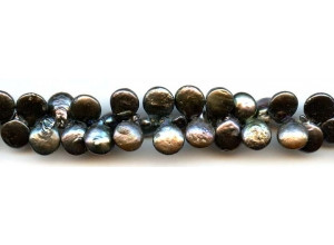 Freshwater Pearl Drop 12mm Coin Drop