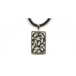 Sterling Silver 29x19 Pendant