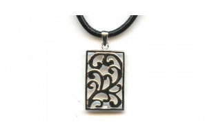 Sterling Silver 29x19 Pendant