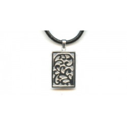 Sterling Silver 29x19 Pendant