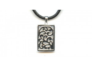 Sterling Silver 29x19 Pendant