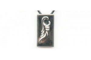 Sterling Silver 36x19 Pendant