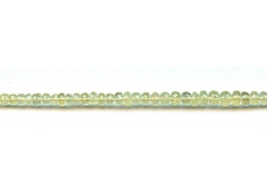 Prehnite 3-5mm Faceted Rondell