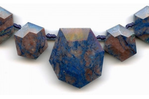 Shattuckite 18-40x Hexagon Drop