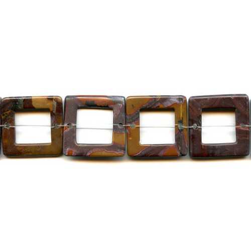 101-3387 Autumn Jasper <br>25x25 Square Donut