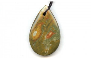 Rocky Butte Picture Jasper 55x35 Pendant