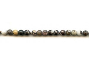 Matte Outback Jasper 6mm Round