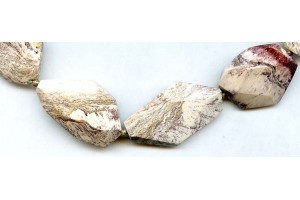 Viper Jasper 16-20x Faceted Flat Nugget