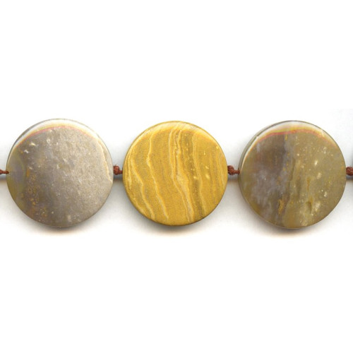 101-3639 Itasy Jasper <br>30mm Dime