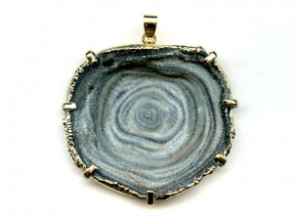 Drusy Agate 55x60 Pendant