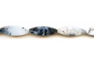 Dendrite Agate 9-11x 4-sided Oval