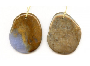 Brown Chalcedony 40-45x Fancy Pendant