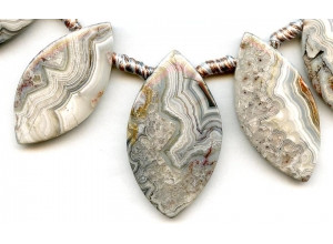 Laguna Lace Agate 35-50x Fancy Drop