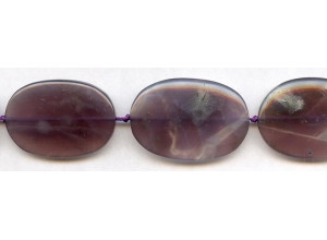 Purple Chalcedony 23-25x Flat Oval