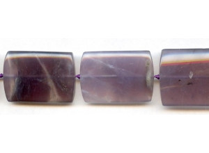 Purple Chalcedony 20-25x Flat Rectangle