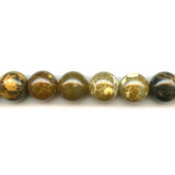 Yellow Spot Agate 18mm Round