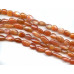 102-0597 Orange Chalcedony <br>14x Flat Nugget