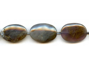 Purple Chalcedony 18-22x Flat Oval