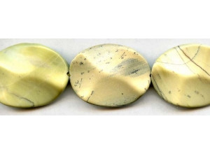 Butter Jade 30x40 Waved Flat Oval