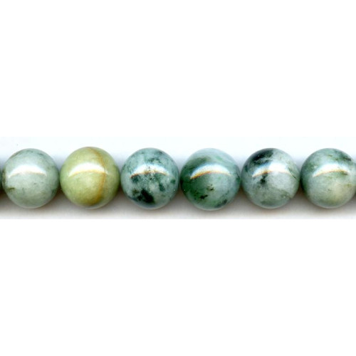 L4042-009H Burma Jade <br>17-18mm Round