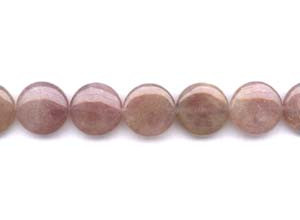 African Red Aventurine 18mm Dime