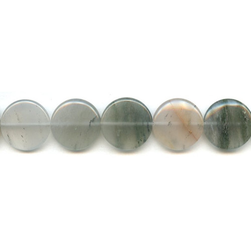 104-0021 Green Quartz <br>20mm Dime