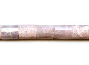 Petalite 15x20 Faceted Tube