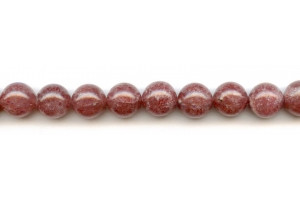 Strawberry Quartz 12mm Round