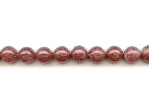 Strawberry Quartz 12mm Round