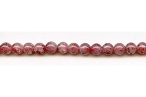 Strawberry Quartz 8mm round