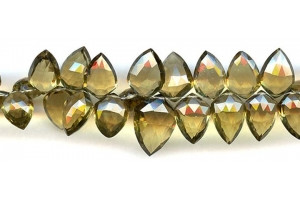 Beer Quartz 12-20x Faceted Fancy Briolette