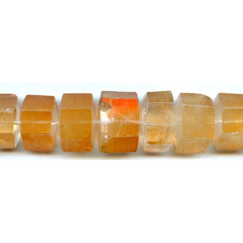 L2185-001E Red Quartz <br>16-24x Faceted Tube