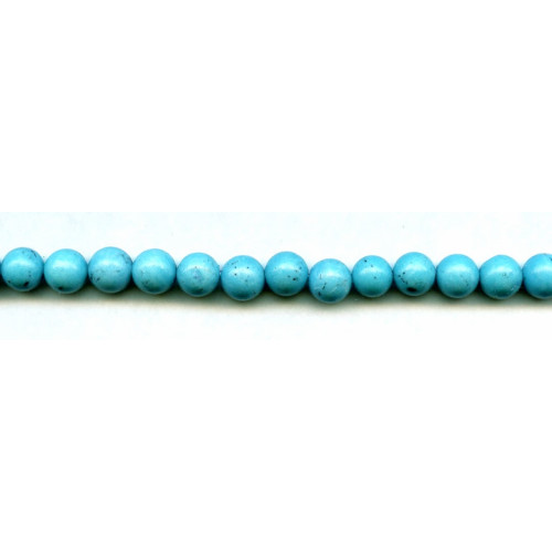 107-0024 Imitation Turquoise <br>8mm Round