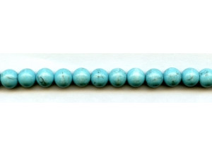 Imitation Turquoise 9mm Round